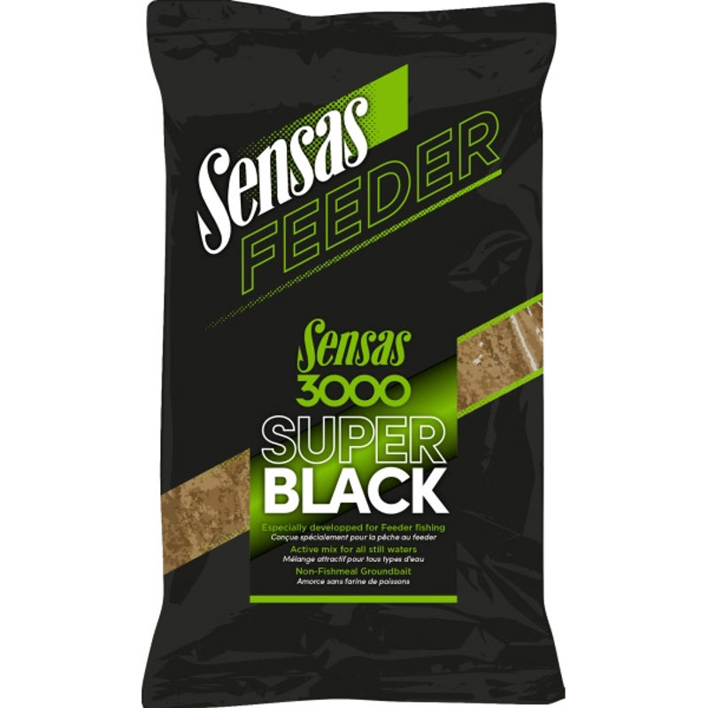 Sensas Feeder 3000 Super Black 1Kg